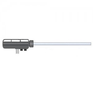 testo-0635-2240-stainless-steel-type-k-straight-pitot-tube-with-handle-40-to-600-c-range